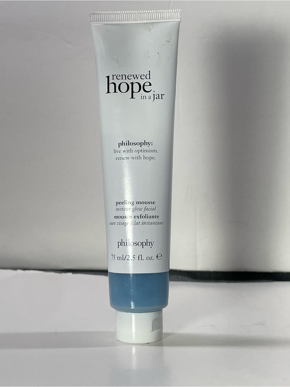 Philosophy Renewed Hope In A Jar Peeling Mousse Instant Glow Facial 2.5oz 75ml